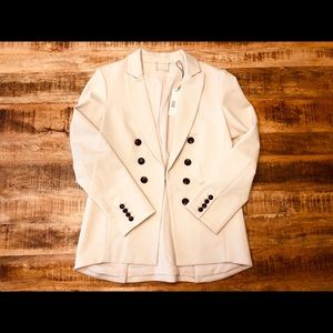 T Tahari Double Breasted Blazer